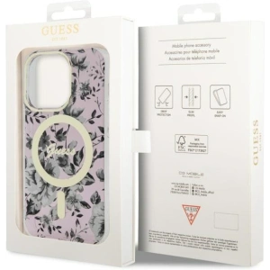 Kup Etui Guess GUHMP14XHCFWSP Apple iPhone 14 Pro Max růžová/pink hardcase Flower MagSafe - GUE2531 - {ean13} - Sklep Home Screen