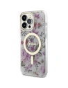 Kup Etui Guess GUHMP14XHCFWST Apple iPhone 14 Pro Max transparentní tvrdý obal Květy MagSafe - GUE2532 - {ean13} - Sklep Home Screen
