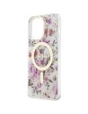 Kup Etui Guess GUHMP14XHCFWST Apple iPhone 14 Pro Max transparentní tvrdý obal Květy MagSafe - GUE2532 - {ean13} - Sklep Home Screen