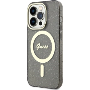 Kup Etui Guess GUHMP14XHCMCGK Apple iPhone 14 Pro Max černý/black hardcase Glitter Gold MagSafe - GUE2533 - {ean13} - Sklep Home Screen