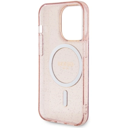 Kup Etui Guess GUHMP14XHCMCGP Apple iPhone 14 Pro Max růžový/pink hardcase Glitter Gold MagSafe - GUE2534 - {ean13} - Sklep Home Screen