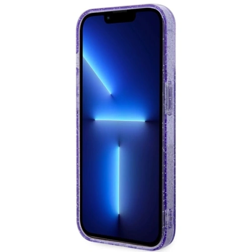 Kup Etui Guess GUHMP14XHCMCGU Apple iPhone 14 Pro Max purpurowy/purple hardcase Glitter Gold MagSafe - GUE2535 - {ean13} - Sklep Home Screen