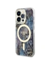 Kup Etui Guess GUHMP14XHLEOPWB Apple iPhone 14 Pro Max modrý/blue hardcase Leopard MagSafe - GUE2537 - {ean13} - Sklep Home Screen