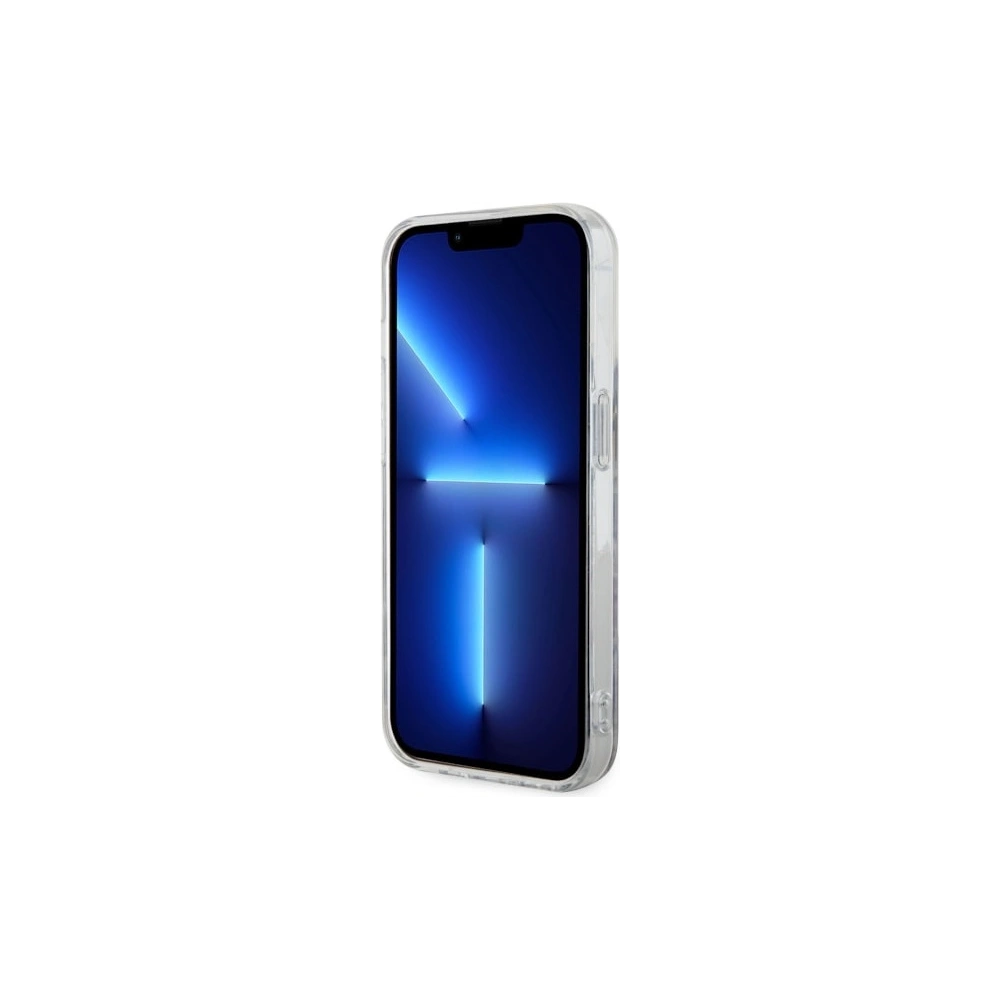 Etui Guess GUHMP14XHLEOPWB Apple iPhone 14 Pro Max niebieski/blue hardcase Leopard MagSafe