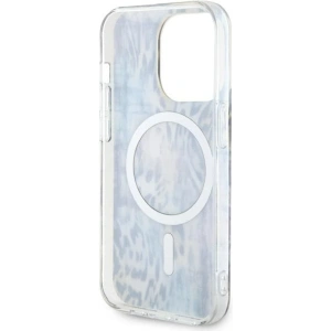 Kup Etui Guess GUHMP14XHLEOPWB Apple iPhone 14 Pro Max modrý/blue hardcase Leopard MagSafe - GUE2537 - {ean13} - Sklep Home Screen