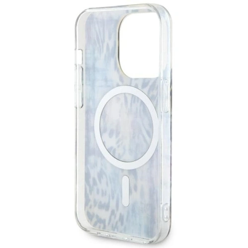Kup Etui Guess GUHMP14XHLEOPWB Apple iPhone 14 Pro Max modrý/blue hardcase Leopard MagSafe - GUE2537 - {ean13} - Sklep Home Screen