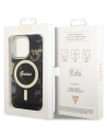Kup Etui Guess GUHMP14XHTMRSK Apple iPhone 14 Pro Max černý/black hardcase Golden Marble MagSafe - GUE2539 - {ean13} - Sklep Home Screen