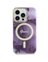 Kup Etui Guess GUHMP14XHTMRSU Apple iPhone 14 Pro Max purpurový/purple hardcase Golden Marble MagSafe - GUE2540 - {ean13} - Sklep Home Screen