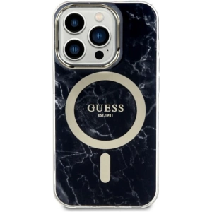 Kup Etui Guess GUHMP14XPCUMAK Apple iPhone 14 Pro Max černý/black hardcase Marble MagSafe - GUE2542 - {ean13} - Sklep Home Screen
