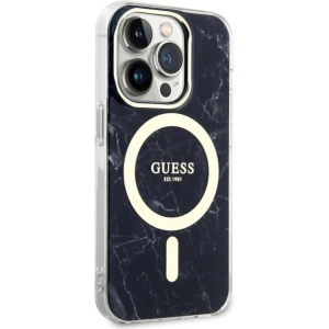 Kup Etui Guess GUHMP14XPCUMAK Apple iPhone 14 Pro Max černý/black hardcase Marble MagSafe - GUE2542 - {ean13} - Sklep Home Screen