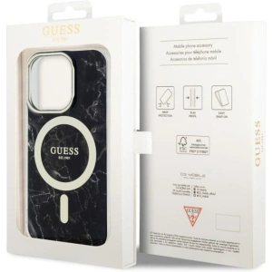 Kup Etui Guess GUHMP14XPCUMAK Apple iPhone 14 Pro Max černý/black hardcase Marble MagSafe - GUE2542 - {ean13} - Sklep Home Screen
