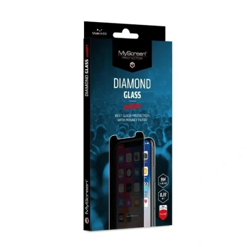 Kup A MyScreen AntiSPY Diamond Glass edzett üveg, amely privatizálja a Apple iPhone 13 Pro Max-t. - MSRN150 - {ean13} - Sklep Home Screen