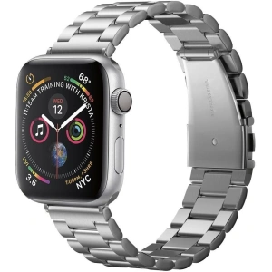 Kup Pasek Spigen Modern Fit Band Apple Watch 4/5/6/7/SE/8/9/Ultra 44/45/49mm Silver - SPN781SLV - {ean13} - Sklep Home Screen