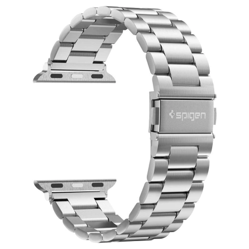 Kup Pasek Spigen Modern Fit Band Apple Watch 4/5/6/7/SE/8/9/Ultra 44/45/49mm Silver - SPN781SLV - {ean13} - Sklep Home Screen