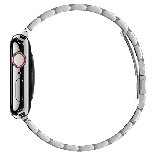 Kup Pasek Spigen Modern Fit Band Apple Watch 4/5/6/7/SE/8/9/Ultra 44/45/49mm Silver - SPN781SLV - {ean13} - Sklep Home Screen