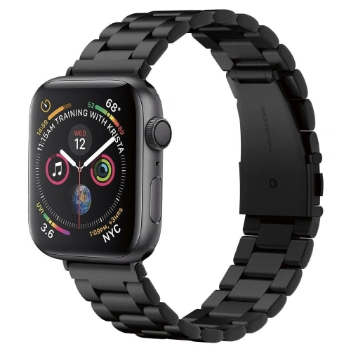 Kup Pásky Spigen Modern Fit Band Apple Watch 4/5/6/7/SE/8/9/Ultra 44/45/49mm Černá - SPN783BLK - {ean13} - Sklep Home Screen
