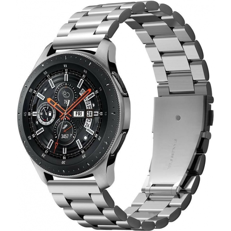 Buy Spigen Modern Fit Band Samsung Galaxy Watch 46mm Silver - 8809613765021 - SPN784SLV - Homescreen.pl