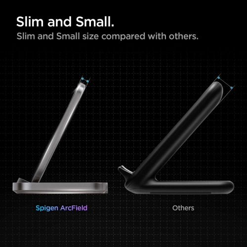 Buy Spigen PF2102 ArcField Wireless Charger 15W Black - SPN2858 - {ean13} - Home Screen Store Europe
