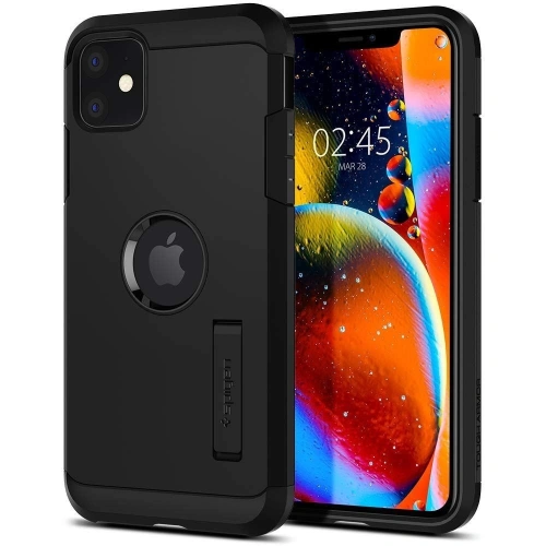 Kup Etui Spigen Tough Armor Apple iPhone 11 Black - SPN795BLK - {ean13} - Sklep Home Screen