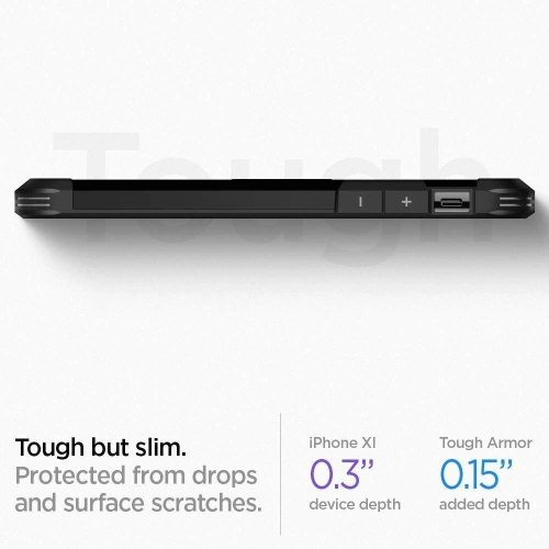 Kup Etui Spigen Tough Armor Apple iPhone 11 Black - SPN795BLK - {ean13} - Sklep Home Screen