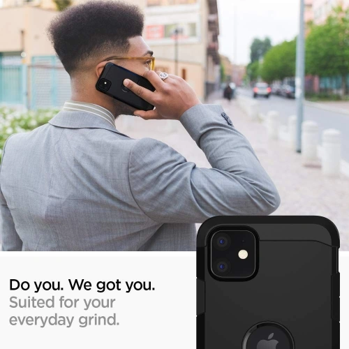 Kup Etui Spigen Tough Armor Apple iPhone 11 Black - SPN795BLK - {ean13} - Sklep Home Screen