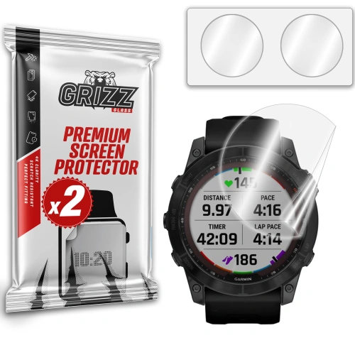 Kup GrizzGlass Keramikfolie CeramicFilm für Garmin Fenix 7X - GRZ4652 - {ean13} - Sklep Home Screen