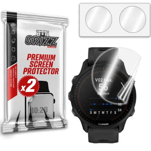 Kup GrizzGlass Keramikfolie CeramicFilm für Garmin Forerunner 955 - GRZ4653 - {ean13} - Sklep Home Screen