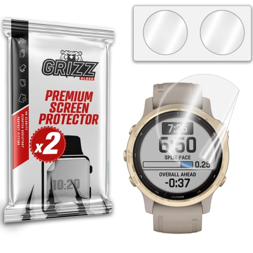 Kup Cserélhető kerámia GrizzGlass CeramicFilm a Garmin Fenix 6S-hez - GRZ4695 - {ean13} - Sklep Home Screen