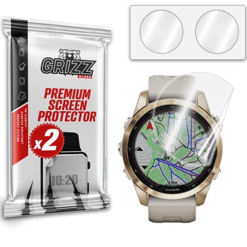 Kup GrizzGlass Keramikfolie CeramicFilm für Garmin Fenix 7s - GRZ4696 - {ean13} - Sklep Home Screen