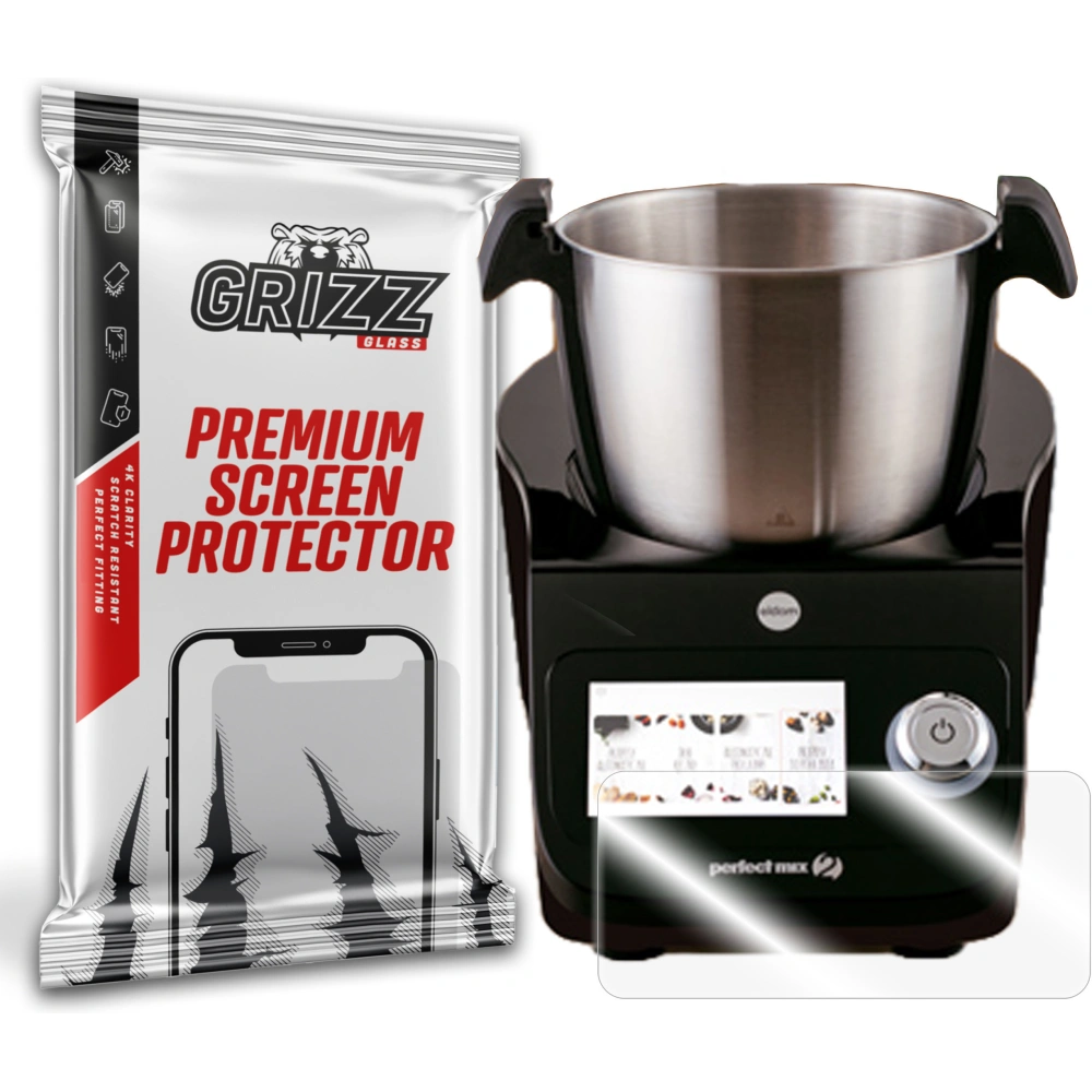 Szkło hybrydowe GrizzGlass HybridGlass do Eldom MFC2506 Perfect MIX2