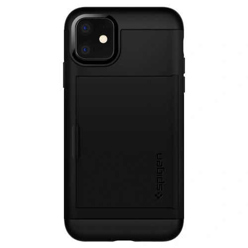 Kup Etui Spigen Slim Armor CS Apple iPhone 11 Black - SPN801BLK - {ean13} - Sklep Home Screen