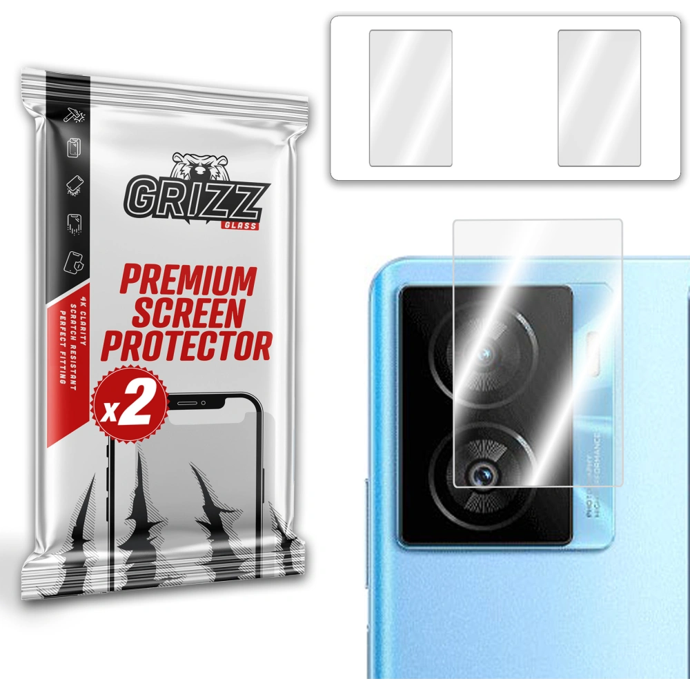 Szkło na aparat GrizzGlass HybridGlass Camera do vivo iQOO Z7x