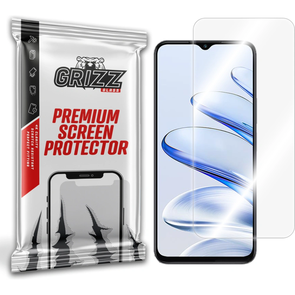 Szkło hybrydowe GrizzGlass HybridGlass do Honor 70 Lite