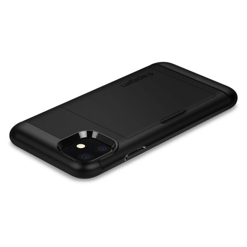 Kup Etui Spigen Slim Armor CS Apple iPhone 11 Black - SPN801BLK - {ean13} - Sklep Home Screen