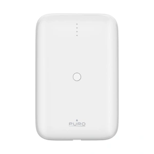 Kup Powerbank PURO Compact Mini Power Bank 10000 mAh, USB-C & USB-A (biały) - PUR692 - {ean13} - Sklep Home Screen