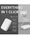 Buy PURO Compact Mini Powerbank 10000 mAh, USB-C & USB-A (white) - PUR692 - {ean13} - Home Screen Store Europe