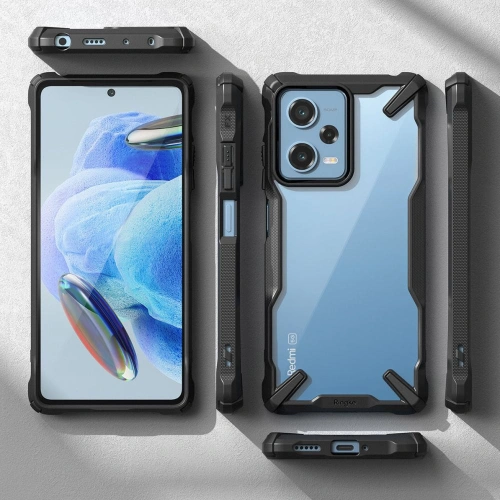 Kup Etui Ringke Fusion-X Xiaomi Redmi Note 12 Pro 5G/POCO X5 Pro 5G Black - RGK1805 - {ean13} - Sklep Home Screen