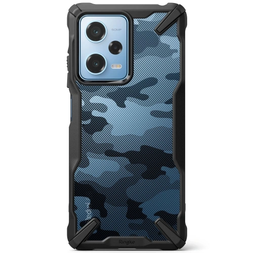 Kup Etui Ringke Fusion-X Design Xiaomi Redmi Note 12 Pro 5G/POCO X5 Pro 5G Camo (Moro) Black - RGK1806 - {ean13} - Sklep Home Screen