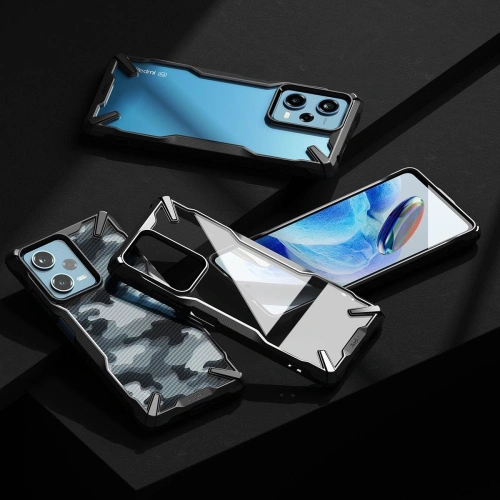 Kup Etui Ringke Fusion-X Design Xiaomi Redmi Note 12 Pro 5G/POCO X5 Pro 5G Camo (Moro) Black - RGK1806 - {ean13} - Sklep Home Screen