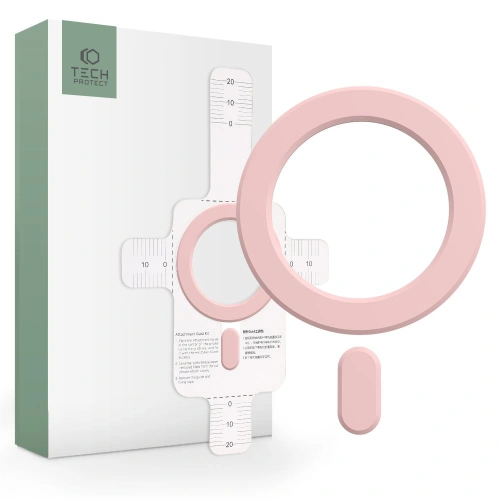 Kup Tech-Protect MagSafe Ring Magmat Magsafe Universal Magnetischer Ring Rosa - THP1927 - {ean13} - Sklep Home Screen
