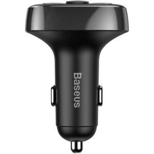 Kup Transmiter FM Baseus T typed Bluetooth 2xUSB microSD (czarny) - BSU4034 - {ean13} - Sklep Home Screen