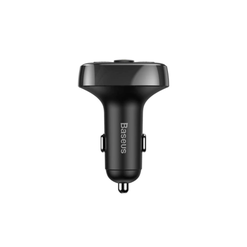 Kup FM adó Baseus T típusú Bluetooth 2xUSB microSD (fekete) - BSU4034 - {ean13} - Sklep Home Screen