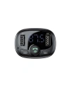 Kup FM adó Baseus T típusú Bluetooth 2xUSB microSD (fekete) - BSU4034 - {ean13} - Sklep Home Screen