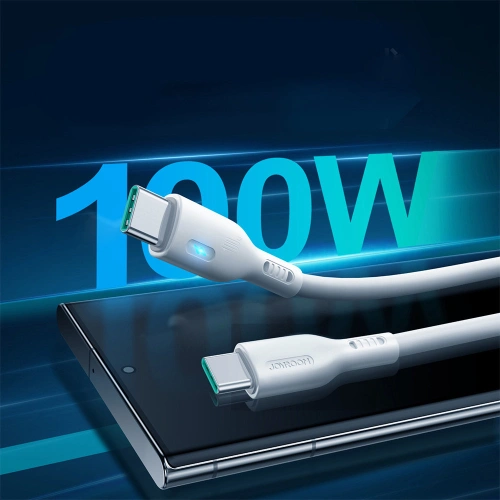 Kup Kabel Joyroom S-CC100A13 USB-C/USB-C 100W 1.2m bílý - JYR719 - {ean13} - Sklep Home Screen
