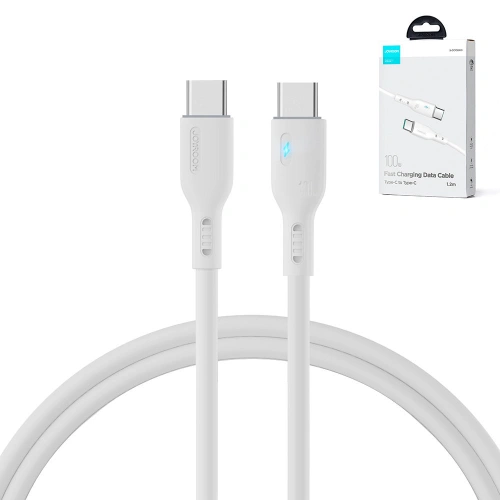 Kup Kabel Joyroom S-CC100A13 USB-C/USB-C 100W 1.2m bílý - JYR719 - {ean13} - Sklep Home Screen