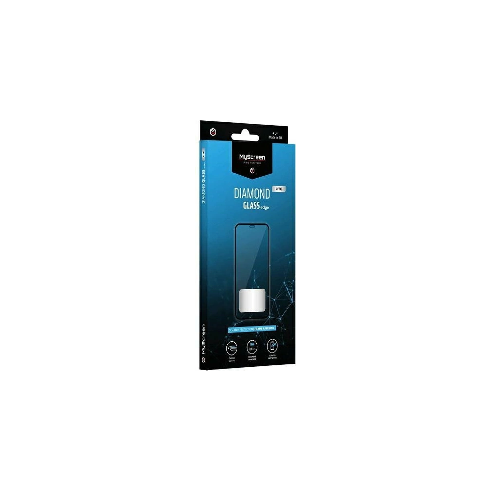 Szkło hartowane MyScreen Diamond Glass Edge Lite FG Oppo Reno 7 Lite 5G/8 Lite 5G czarny/black Full Glue
