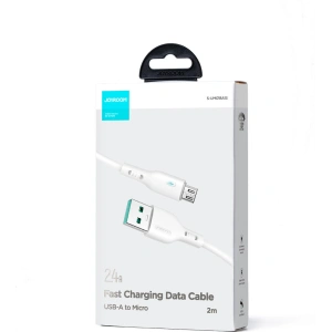 Kabel Joyroom S-UM018A13 USB-A/microUSB 2.4A 2m biały
