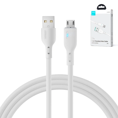 Kup Kabel Joyroom S-UM018A13 USB-A/microUSB 2.4A 2m biały - JYR725 - {ean13} - Sklep Home Screen