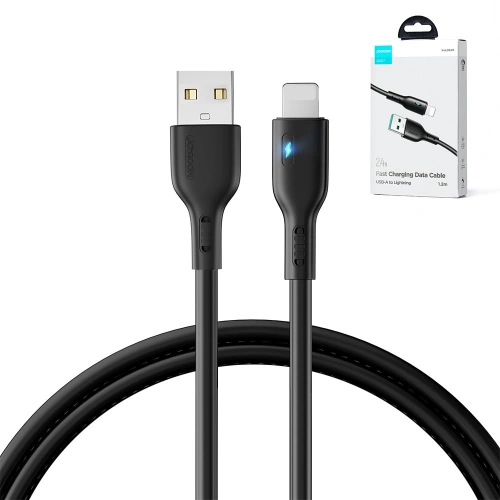 Kup Kábel Joyroom S-UL012A13 USB-A/Lightning 2.4A 1.2m fekete - JYR726 - {ean13} - Sklep Home Screen