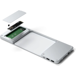 Kup Stație de andocare Satechi Slim Dock pentru Apple iMac 24 USB-C (USB-C 10Gb, USB-A 10Gb, 2x USB-A, cititor de carduri micro/SD (argintiu) - STH1 - {ean13} - Sklep Home Screen